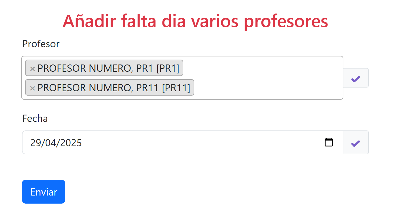 falta dia
